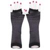 Fingerless Fishnet Gloves Long Fishnet Arm Sleeve Goth Punk 80s Mesh Gloves for Women Girls 1920s Accessories (Black, One Size) view 3