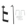 Eujgoov 3 Steps Universal Boat Trailer Step Stainless Steel Trailer Step for The Tongue with Handle view 1