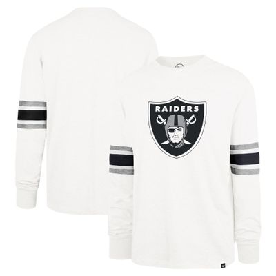 47 Men's White Las Vegas Raiders Gridiron Premier Brex Long Sleeve T-Shirt