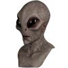 Dempiire Realistic Alien Mask Creepy Halloween Masks For Halloween Costume Party Prop,Men or Women (E)