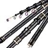 GTOFYU Telescopic Fishing Rod Carbon Fiber Travel Surf Fishing Rod Spinning Power Throwing Surfcasting Baitcasting Rod (2.7M/9Ft) view 1