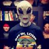 Dempiire Realistic Alien Mask Creepy Halloween Masks For Halloween Costume Party Prop,Men or Women (D) view 3