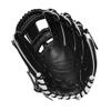 Wilson 2024 Fastpitch Classics Series A2000 H12SS 12 Infield Fastpitch Glove - Right Hand Throw, Black/White/Teal view 3