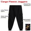 Quad Seven Boys Sweatpants - 2 Pack Fleece Active Boys Joggers and Cargo Pants - Performance Athletic Pants (Size 4-18), Size 5-6, Charcoal/Black view 2