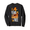4 Year Cancer Free For Kidney Cancer Awareness Sweatshirt view 1