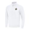 Antigua Men's White New Orleans Saints Victory Quarter-Zip Pullover Top view 1