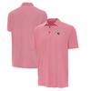 Antigua Men's Red/White Kansas City Chiefs Twine Performance Polo view 1