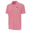 Antigua Men's Red/White Kansas City Chiefs Twine Performance Polo view 2
