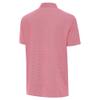 Antigua Men's Red/White Kansas City Chiefs Twine Performance Polo view 3