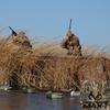 Banded Avery Outdoor Quick-Set Aluminum Frame Duck Boat Blind Combo Kit (Max-7 Camo Nets, 17'-19' Boats) view 1