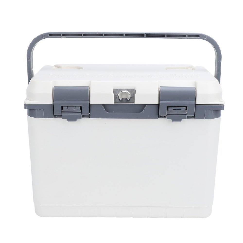 Insulated Portable Cooler, 15L Capacity Ultra Light Ice Chest Box Camping Cooler with Ice Retention, Heavy Duty Handle, Outdoor Hard Cooler for Camping, Tailgating, Beach, Picnic