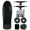 Moose Old School Skateboard 30" Stain Black, 7" Black Trucks & 59mm Black Wheels view 1
