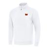 Antigua Men's White Washington Commanders Victory Quarter-Zip Pullover Top view 1