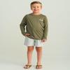 Huk Kid's Pursuit Long Sleeve Shirt, Fishing Shirt for Kids, KC Neon Bass - Moss, X-Small view 4