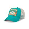 FOCO Miami Dolphins NFL Truckstop Patch Trucker RF Cap - Neptune view 1