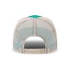 FOCO Miami Dolphins NFL Truckstop Patch Trucker RF Cap - Neptune view 2