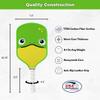 PaddleOn Pickleball Paddles | USAPA Approved Paddle | T700 Carbon Fiber Surface | Propropylene Honeycomb Core | Non-Slip Cushion Grip | Single Paddle | High Grit & Spin | Fun Design (Frog) view 4