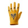 HIGHLIGHT FACTORY ATL G.O.A.T. You Got Mossed - Ultra Grip Football Gloves - Superior Grip, Breathable Design, for All Weather Conditions (Yellow, Adult Medium) view 2