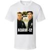 Adam 12 Top 70's Vintage TV Show Cool Retro Fan T Shirt L White view 1