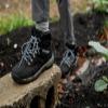 Wolverine Steel Toe Cotton Crew 2 Pair Pack, Black, Men's 7-12 view 3