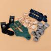 K.Bell Men's Tequila Nights Crew Sock 1 Pair Pack, Navy, Shoe Size: 6-12 view 4