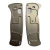 IGRIXLSD 1Pair Custom Scales Fits for Bugout 535, Stonewashed Titanium Handle Patch DIY Replacement Accessory view 2
