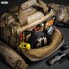 Savior Equipment Specialist Series Mini Range Bag Tactical Dual Pistol Handgun Revolver Hunting Bag Gun Carrying Case, MultiCam Arid view 2