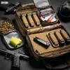 Savior Equipment Specialist Series Mini Range Bag Tactical Dual Pistol Handgun Revolver Hunting Bag Gun Carrying Case, MultiCam Arid view 4