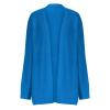 Akklian Womens Oversized Fall Sweaters 2024 Casual Loose Fit Long Sleeve Cardigan Sweaters Trendy Y2K Clothes for Teen Girls Blue view 3