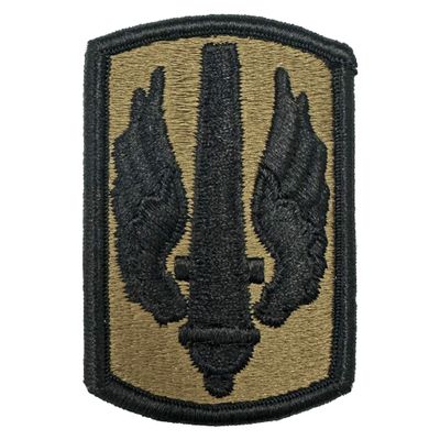 Insignia Depot 18th F.A. (FIRE BRIGADE) OCP Patch W/Hook Fastener
