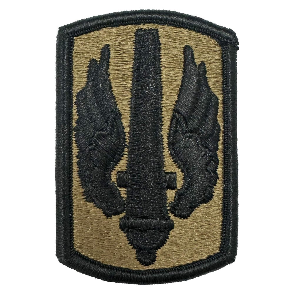 Insignia Depot 18th F.A. (FIRE BRIGADE) OCP Patch W/Hook Fastener