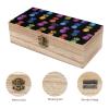 Coloful Pineapple Wooden Storage Box Decorative Boxes with Lids Memory Box Jewelry Organizer for Women Men view 3