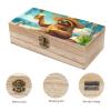Sloth Wooden Storage Box Decorative Boxes with Lids Memory Box Jewelry Organizer for Women Men view 3