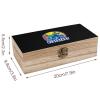 Blueberry Wooden Storage Box Decorative Boxes with Lids Memory Box Jewelry Organizer for Women Men view 2