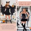 Zando Orange Tutu for Women Adults Teens Orange Turu with Heart Sunglasses,5 Layers Halloween Costume Cosplay Running Party Elastic Fluffy Tulle Dance Ballet Skirt Girls view 4