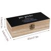 JIU Jitsu Wooden Storage Box Decorative Boxes with Lids Memory Box Jewelry Organizer for Women Men view 2