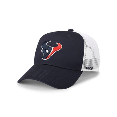 FOCO Houston Texans NFL Primary Logo Trucker RF Cap - Navy