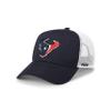 FOCO Houston Texans NFL Primary Logo Trucker RF Cap - Navy view 1