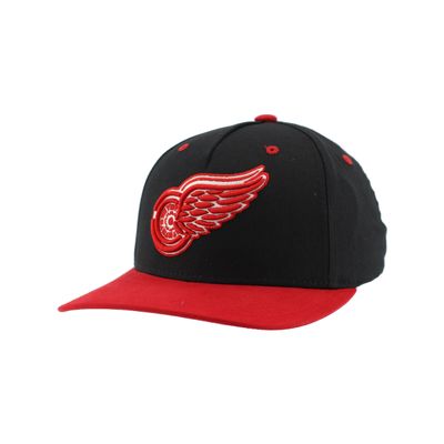 Detroit Red Wings NHL Officially Licensed Adjustable Snapback Hat Marquee Black