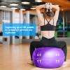 POPETPOP Yoga Ball Exercise Equipment Thickened Stability Ball with Air Pump for Fitness Yoga and Core Workouts Stylish Design view 4