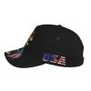 18th Engineer Brigade Vietnam Combat Engineer Trucker Hat for Men - Baseball Snapback Cap American Eagle view 2