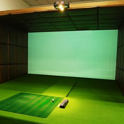 CFDZCP 3 * 1 M/9.8 * 3.3 Ft Golf Simulator Impact Screens, Portable Indoor Training Impact Projection Screen, for Golf Exercise Home Practice Projection Screen for Golf Training