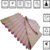 100% Organic Anti Skid Cotton Yoga Mat - Eco-Friendly Hand-Woven Rug - Non-Slip & Thick (24x72x5mm) for Everyday Fitness at Home - Comfortable Extra-Long (Multi 11) view 3