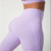 Chisportate Women High Waist Yoga Legging Power Flex Tummy Control Workout Stretch Sport Yoga Pants for Gym Exercise Fitness view 2