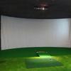 CFDZCP Indoor Golf Simulator Impact Screen, Rope Wall Mounted,Golf Home Practice Projection Screen for Golf Training300 * 300 Cm/9.84ft * 9.84ft view 2