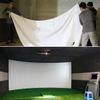 CFDZCP Indoor Golf Simulator Impact Screen, Rope Wall Mounted,Golf Home Practice Projection Screen for Golf Training300 * 300 Cm/9.84ft * 9.84ft view 4