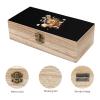 Cute Tiger Wooden Storage Box Decorative Boxes with Lids Memory Box Jewelry Organizer for Women Men view 3