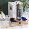 Ice&fire-Tennis Wooden Storage Box Decorative Boxes with Lids Memory Box Jewelry Organizer for Women Men view 4