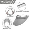 2 Pack Sun Visor Hats Women Men Clip On Wide Brim Visors Hat Outdoor Sports Golf Beach Travel Tennis Caps (Grey+Light Pink) view 4