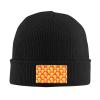 MULIHU Glasses of Beer Seamless Pattern Beanie Hat for Men Women Winter Warm Knit Hats Ski Hat Skull Cap Black view 2